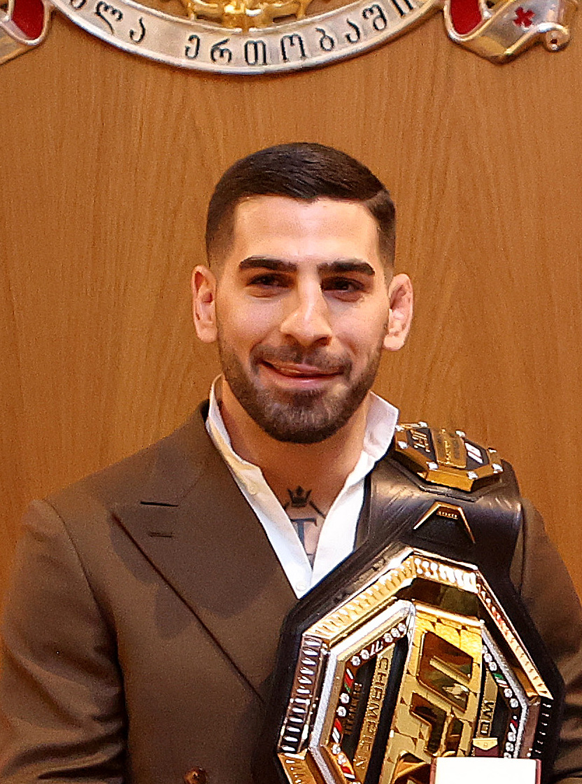 Ilia Topuria portret