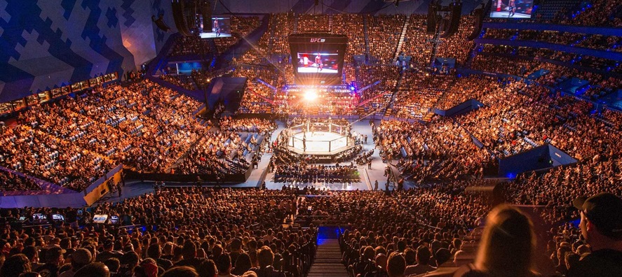 MMA evenement achtergrond